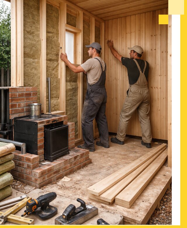 Строительство и установка дачных саун под ключ в Сасове