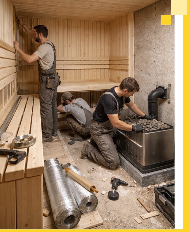 Индивидуальные сауны на заказ в Сасове под ключ, проект и монтаж