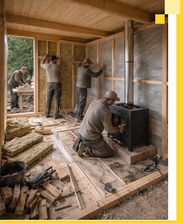 Профессиональный монтаж бань под ключ в Сасове для дома