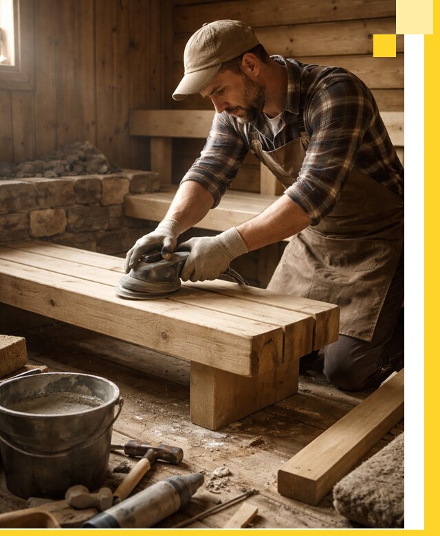 Ремонт бань под ключ в Сасове с гарантией качества и сроков