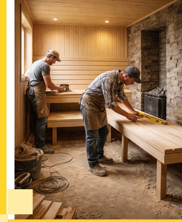 Отделка бани в Сасове: внутренняя отделка от 3032 р. | ЭриданСсв