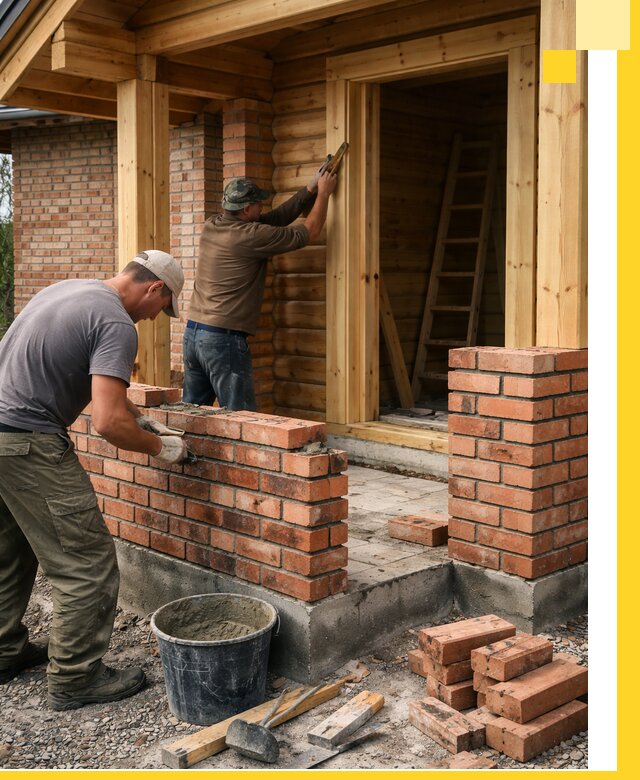 Строительство кирпичных бань под ключ в Сасове с гарантией качества