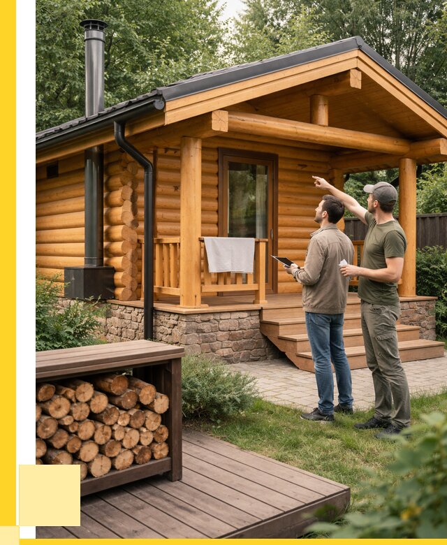 Бани для дачи под ключ в Сасове от 252625 р. | ЭриданСсв