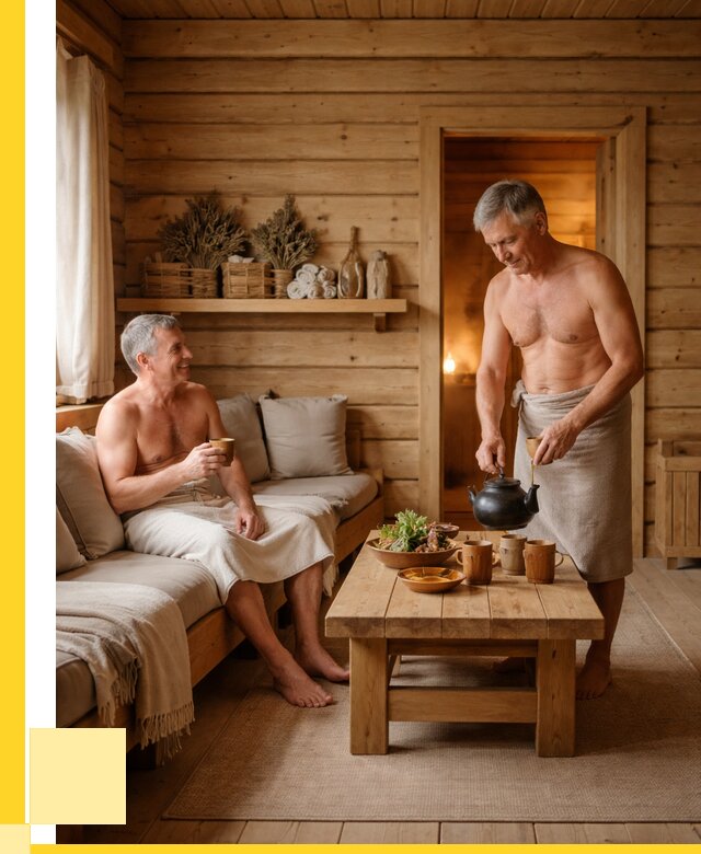 Бани с комнатой отдыха под ключ в Сасове от 454725 р. | ЭриданСсв