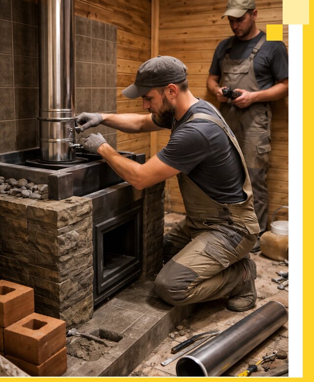 Изготовление и установка банных печей под ключ в Сасове