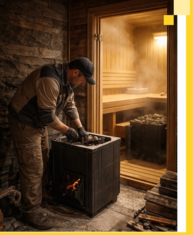 Строительство бани с сауной под ключ в Сасове от проекта до сдачи