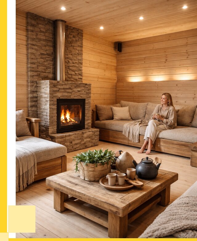 Проект бани с комнатой отдыха в Сасове от 35368 р. | ЭриданСсв