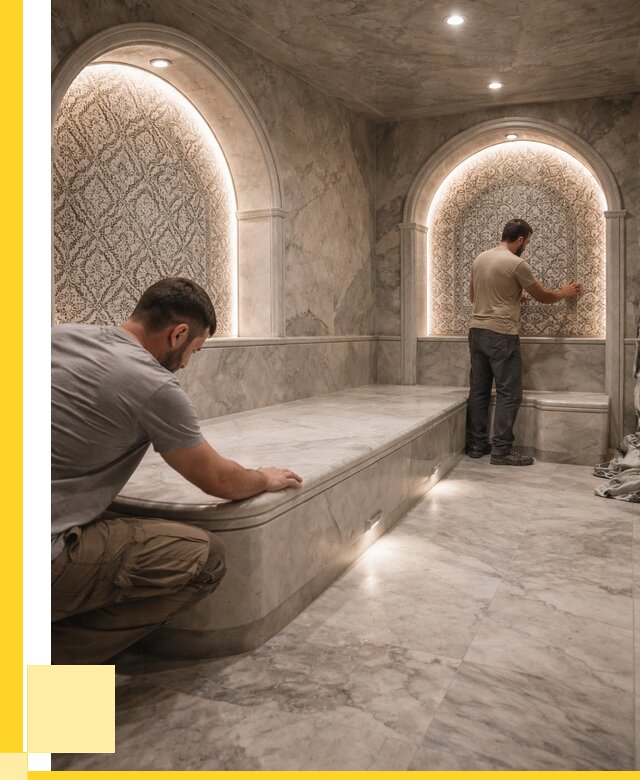 Турецкие бани под ключ в Сасове от 252625 р. | ЭриданСсв