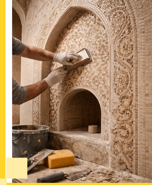 Мозаика для хамама в Сасове под ключ от 5053 р. | ЭриданСсв