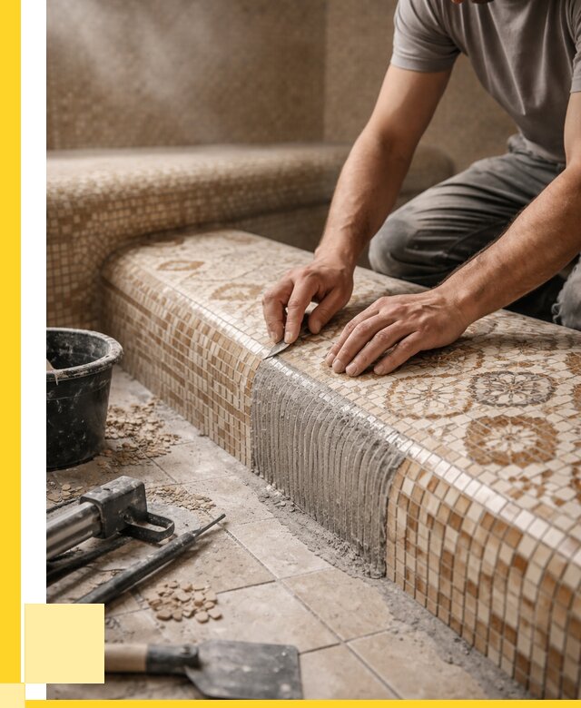 Плитка для хамама под ключ в Сасове от 3537 р. | ЭриданСсв