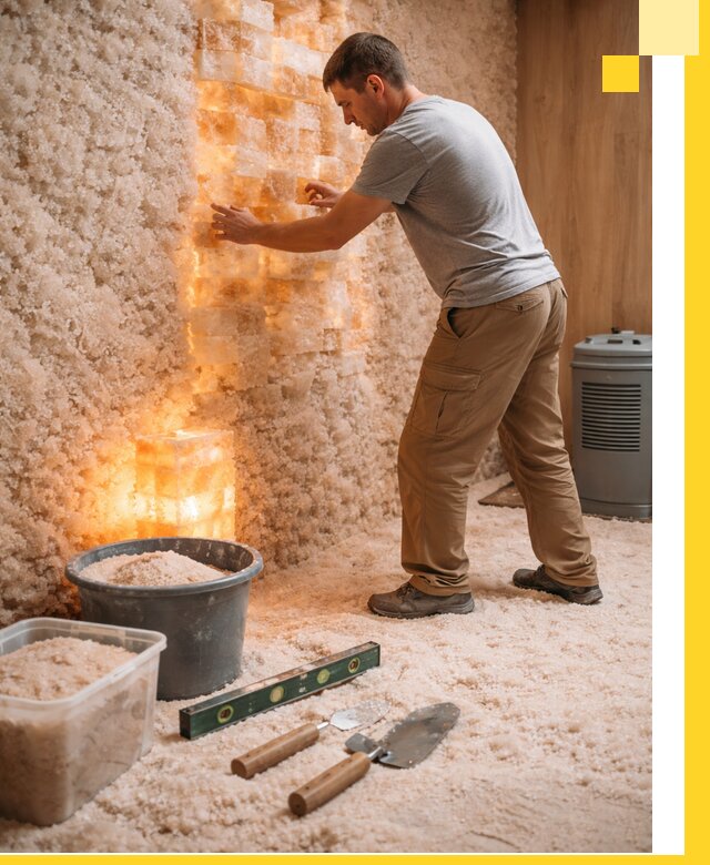 Проектирование и монтаж соляных комнат в Сасове под ключ